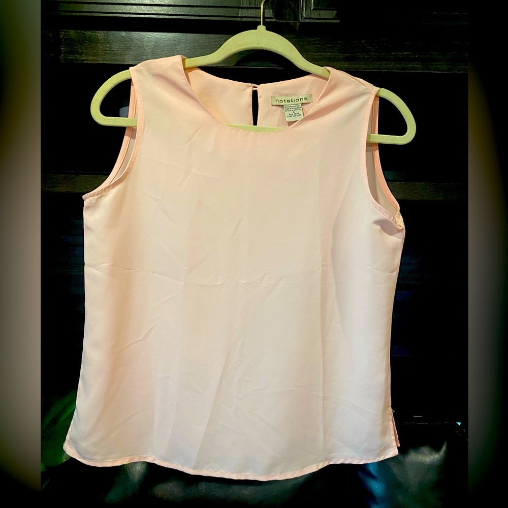 Notations Pink Blouse Size Small